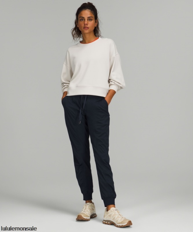 Lululemon Damen DELULU230 | True Navy Dance Studio Halbhohe Jogginghose